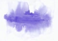 Dark blue watercolor horizontal gradient background. It`s useful for greeting cards, valentines, letters. Abstract art