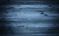 Dark blue wood texture background surface with old natural pattern Royalty Free Stock Photo