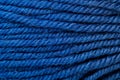 dark blue woollen thread as background
