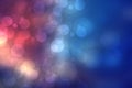 Dark blurred blue background texture. Gradient abstract backdrop with purple light bokeh. Space Royalty Free Stock Photo