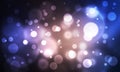 Dark and bright colors combination making blur bokeh background in different soft colors Royalty Free Stock Photo