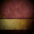 Dark brown background with gold ribbon copy space Royalty Free Stock Photo
