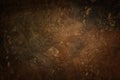 Dark brown background. Old grunge background texture Vintage paper.Copy space for text.Vignette Royalty Free Stock Photo