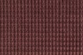 Dark brown background from soft fleecy fabric close up. Texture of textiles macro Royalty Free Stock Photo