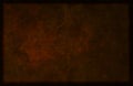 Dark Brown Bordered Textured Material Background