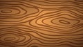 Dark brown closeup wooden cutting, chopping board, table or floor surface. Wood texture. Vector illustration