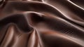 Dark brown fabric texture close up Royalty Free Stock Photo
