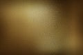 Dark brown foil metallic wall in dark room, abstract texture background Royalty Free Stock Photo