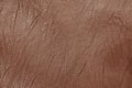 Dark brown leather texture background with seamless pattern Royalty Free Stock Photo