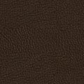 Dark brown leather texture. Seamless square background, tile ready. Royalty Free Stock Photo