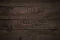 Dark brown old wood striped texture or background Royalty Free Stock Photo