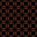 Dark brown ornamental background for vintage design