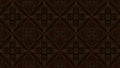 Dark Brown Ornamental Pattern on Abstract Background for Design Royalty Free Stock Photo