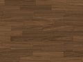 Dark brown parquet flooring