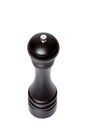 Dark brown peppermill Royalty Free Stock Photo