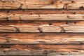 Dark brown of pine wooden wall