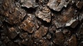 Dark Brown Rough Rocky Texture Background Royalty Free Stock Photo