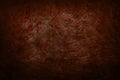 Dark brown scratched abstract texture wall background no. 6 Royalty Free Stock Photo