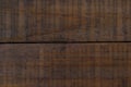 Dark brown scratched wooden cutting board. Wood texture Royalty Free Stock Photo