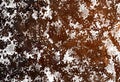 Dark Brown vector texture with abstract forms. Royalty Free Stock Photo