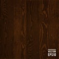 Dark brown vector wooden background