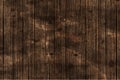 Dark brown wooden background. Vector