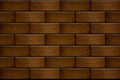 dark brown wooden floor tile texture background Royalty Free Stock Photo