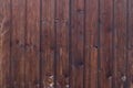 Dark Brown wooden texture, background. Wooden wall, surface. Wooden pattern. Royalty Free Stock Photo