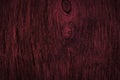 Dark burgundy wood texture. Texture of old dried plywood. Mahogany background Royalty Free Stock Photo