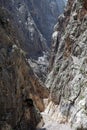 Dark Canyon at Kemaliye in Erzincan