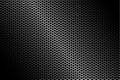 Dark carbon fiber background, stock vector illustration Royalty Free Stock Photo