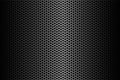 Dark carbon fiber background, stock vector illustration Royalty Free Stock Photo