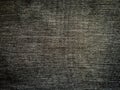 Dark cavas silk texture background with copy space for design Royalty Free Stock Photo