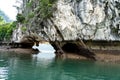 Dark Cave in Halong Bay, Vietnam