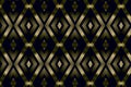 Dark chains of diamonds or triangles pattern