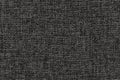 dark charcoal grey colour textured fabric in macro