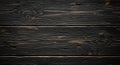 Dark Charred Wood Plank Surface Texture Royalty Free Stock Photo