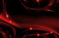 Dark cherry abstract fractal background