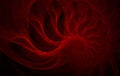 Dark cherry background fractal with waves