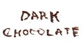 Dark chocolate Royalty Free Stock Photo