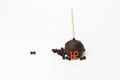 Dark Chocolate Cake Pop with Love