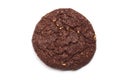 Dark chocolate cookie Royalty Free Stock Photo