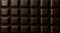 dark chocolate squares arranged in a precise grid, featuring deep brown color blocks with subtle angular shadows,GenerativeAi