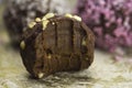 Dark chocolate truffle Royalty Free Stock Photo