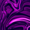 Dark chromatic purple liquid abstract illustration