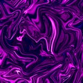 Dark chromatic purple liquid abstract illustration