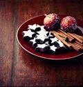 Dark Cinnamon Stars Royalty Free Stock Photo