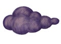 Dark cloud illustration