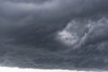 Dark cloud storm before raining Royalty Free Stock Photo