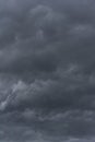Dark cloud storm with thunder before raining Royalty Free Stock Photo